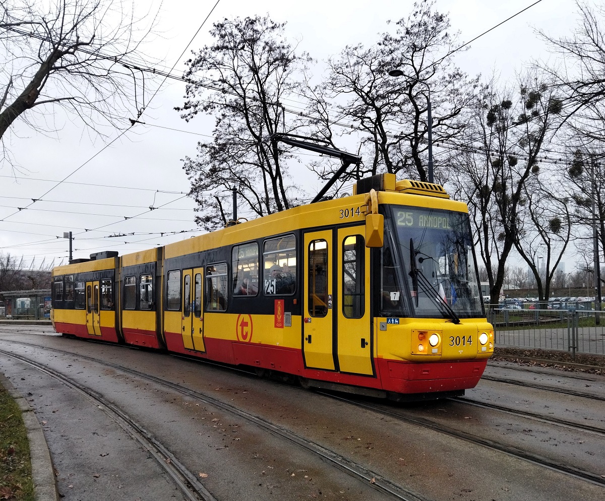 Варшава, Konstal 116Na/1 № 3014
