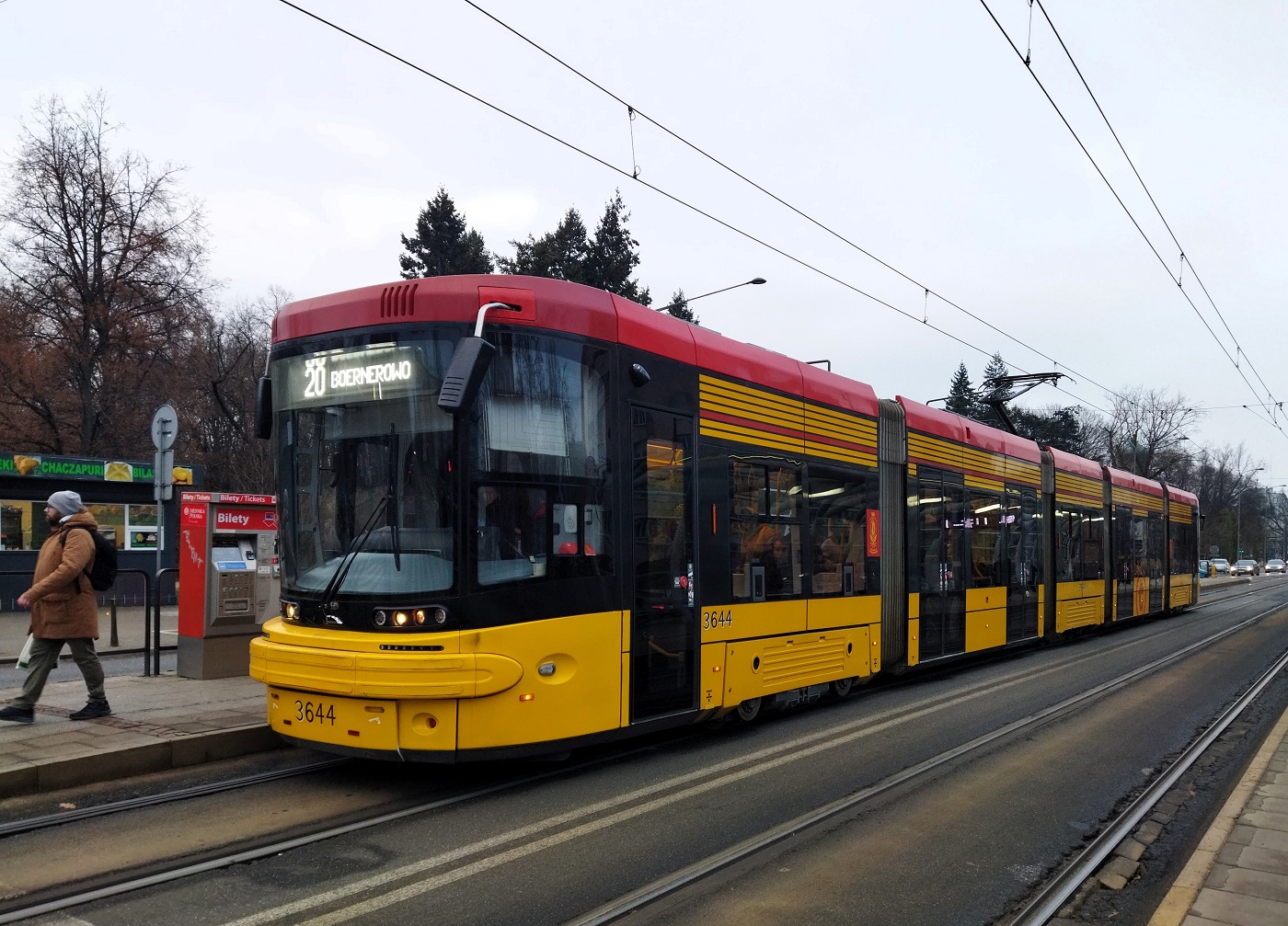 Варшава, PESA Jazz 128N № 3644