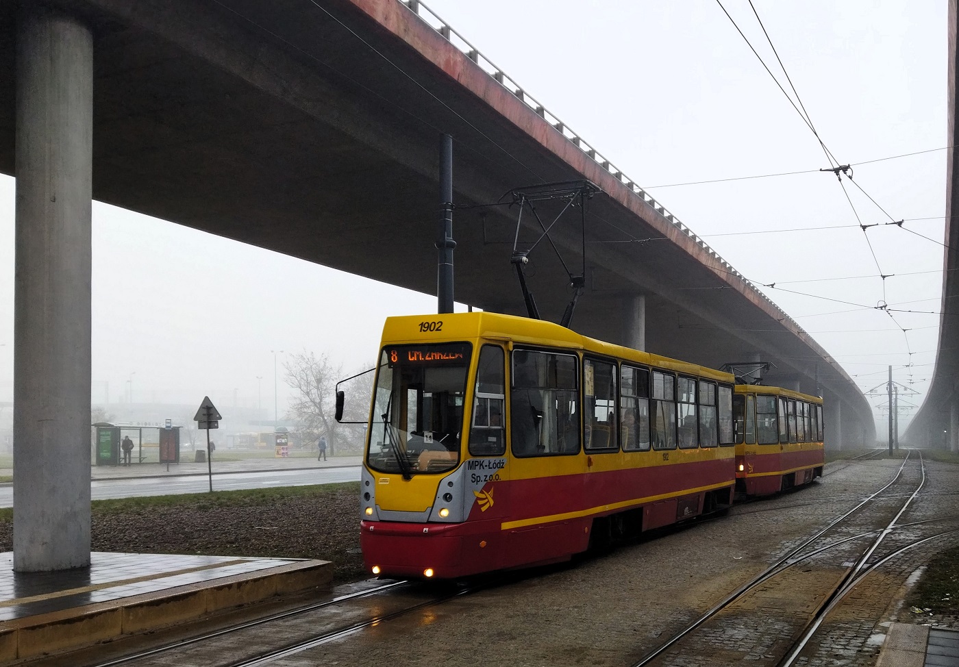 Лодзь, Konstal 805NaND № 1902