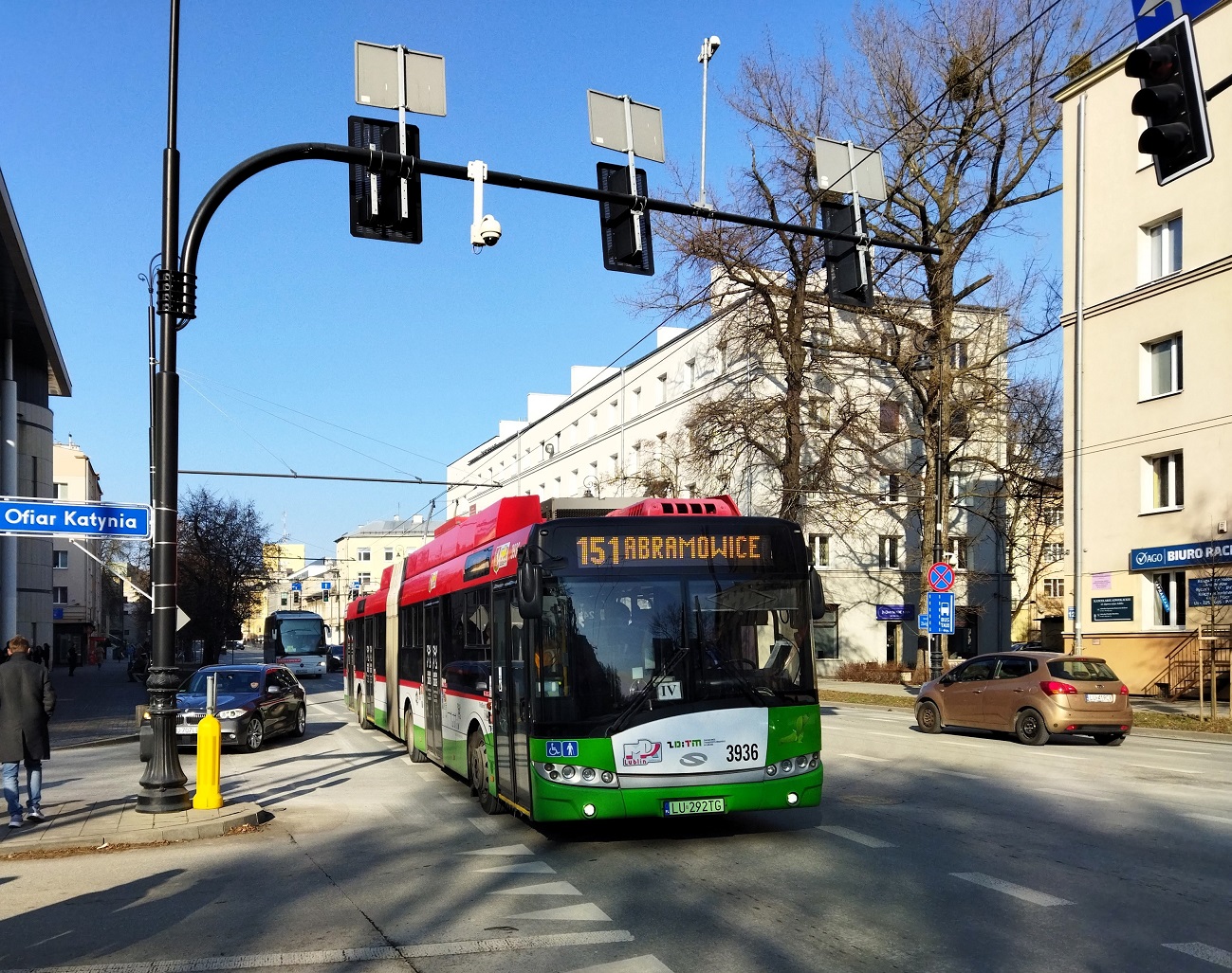 Люблин, Solaris Trollino III 18 M № 3936