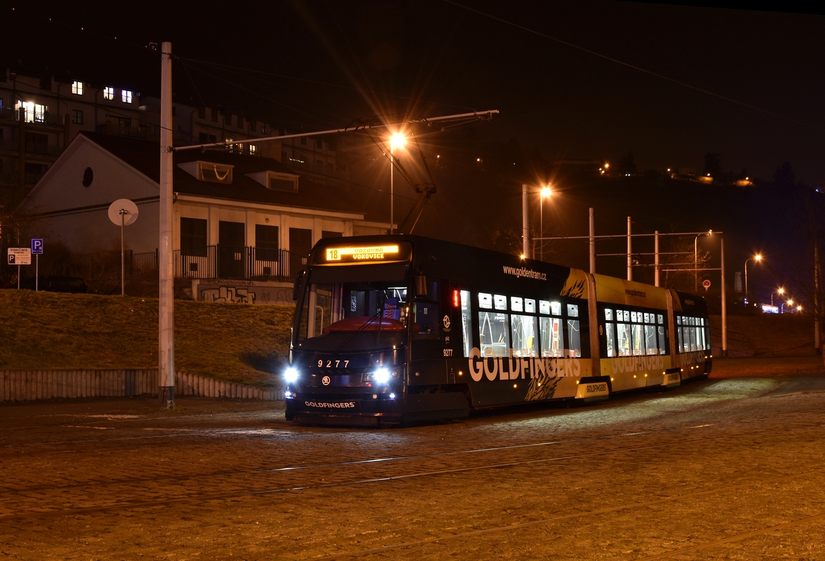 Прага, Škoda 15T3 ForCity Alfa Praha № 9277