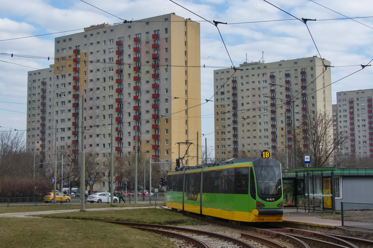 Познань, Modertrans Moderus Beta MF 20 AC № 443