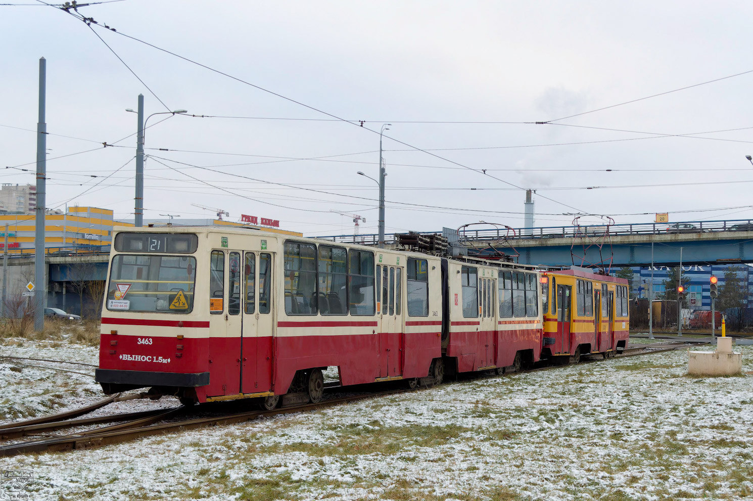 Санкт-Петербург, ЛВС-86К-М № 3463