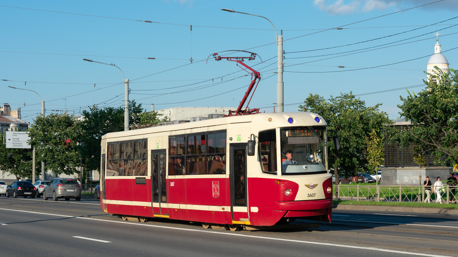 Санкт-Петербург, ЛМ-68М2 (мод. СПб ГЭТ) № 3607