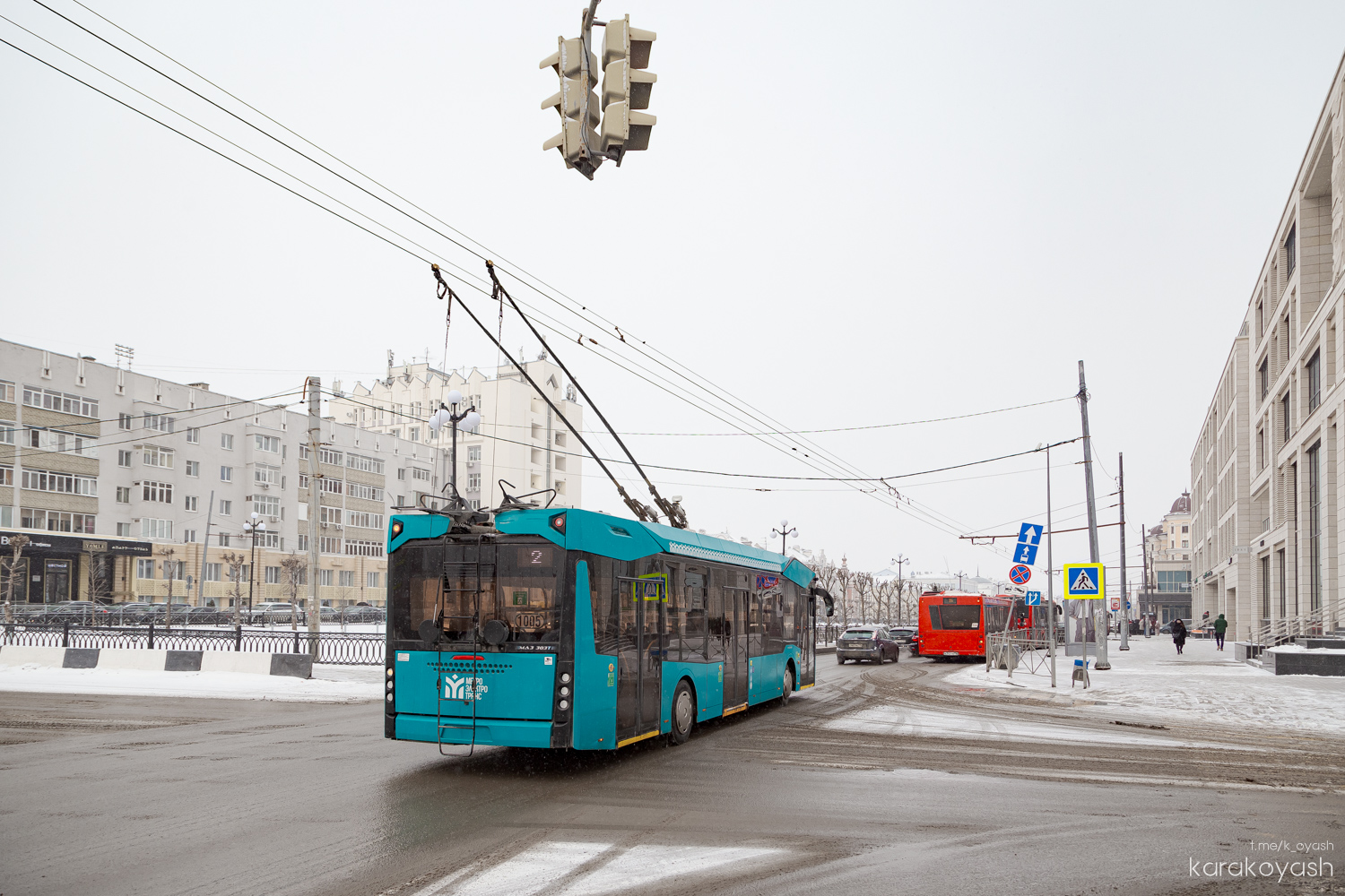 Казань, МАЗ-303Т22 № 1005