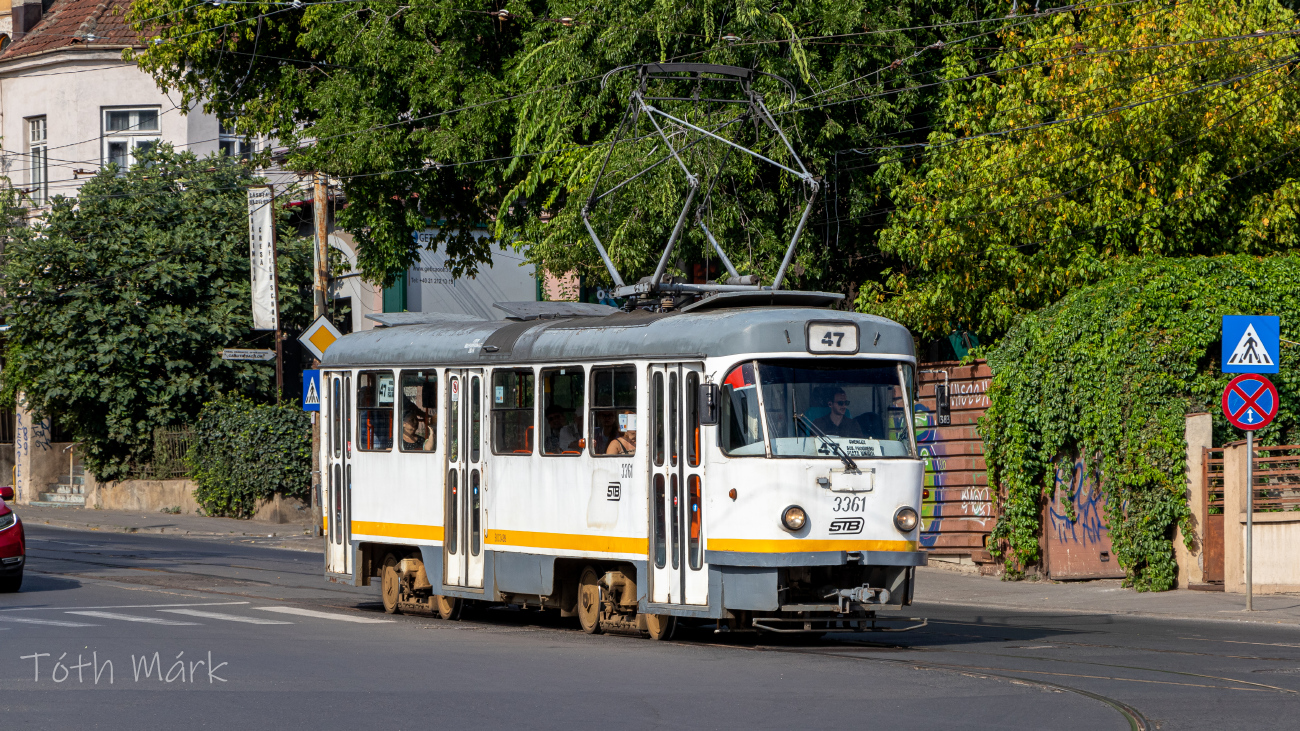 Бухарест - Илфов, Tatra T4R № 3361