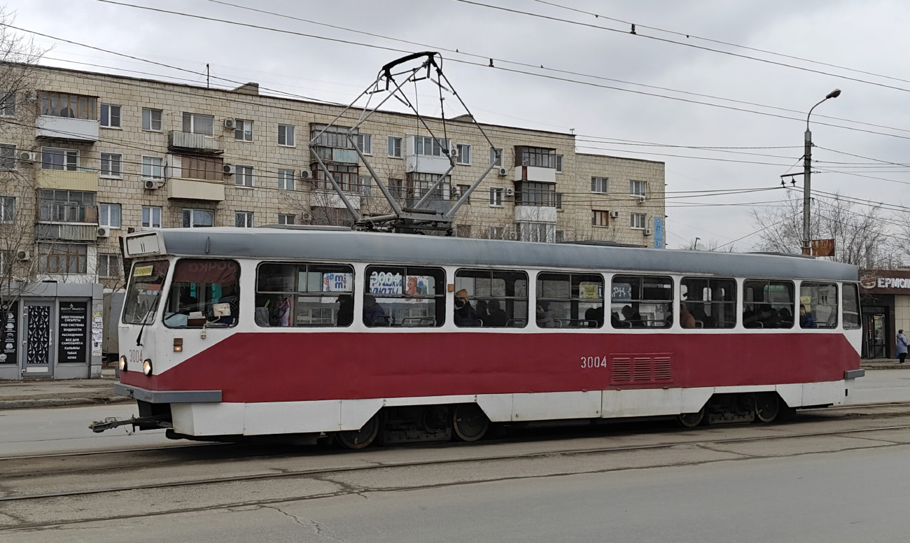 Волгоград, Tatra T3SU мод. ВЗСМ № 3004