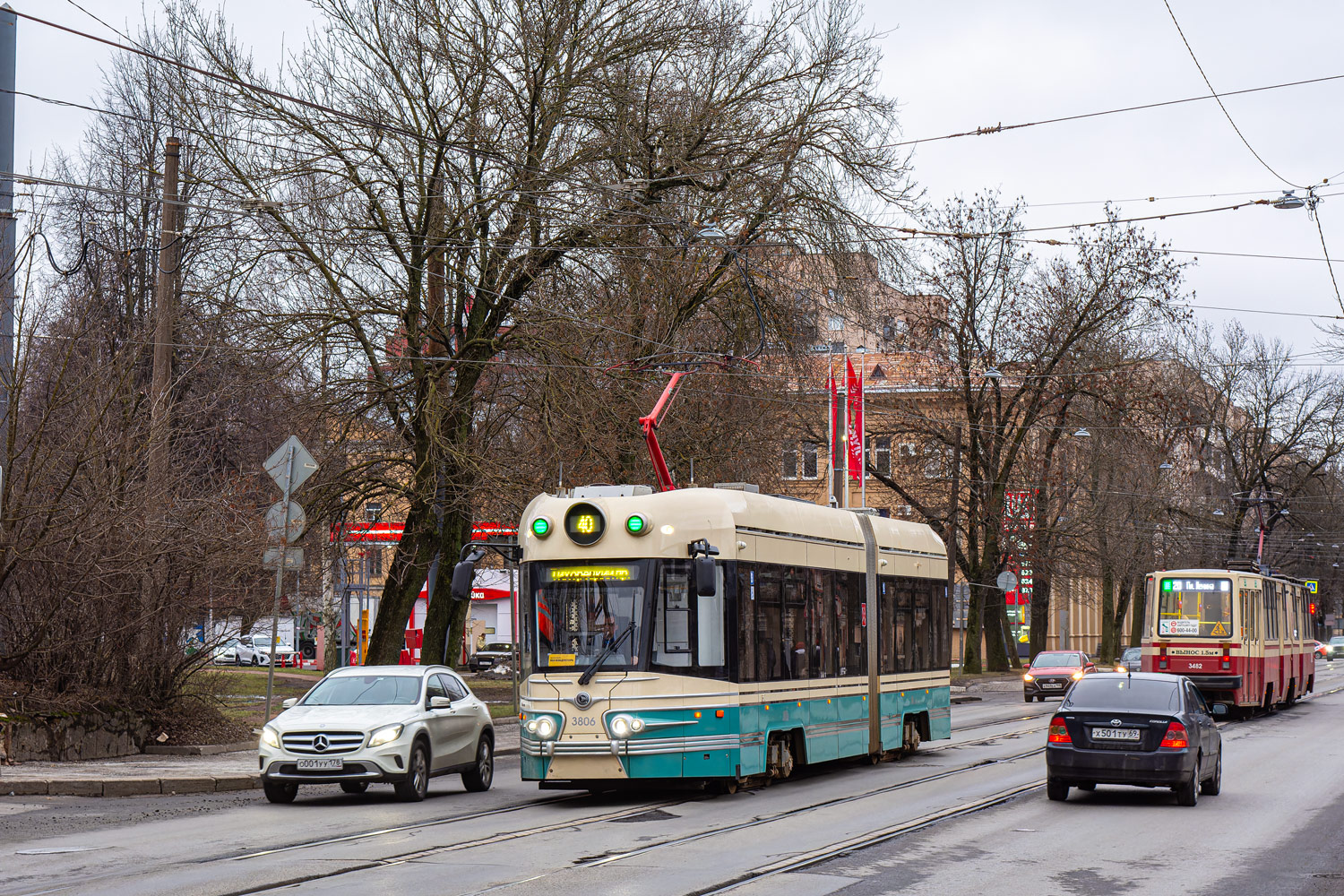 Saint-Petersburg, 71-421R-01 "Dovlatov" # 3806 Saint-Petersburg, 71-421R-01 "Dovlatov" # 3806