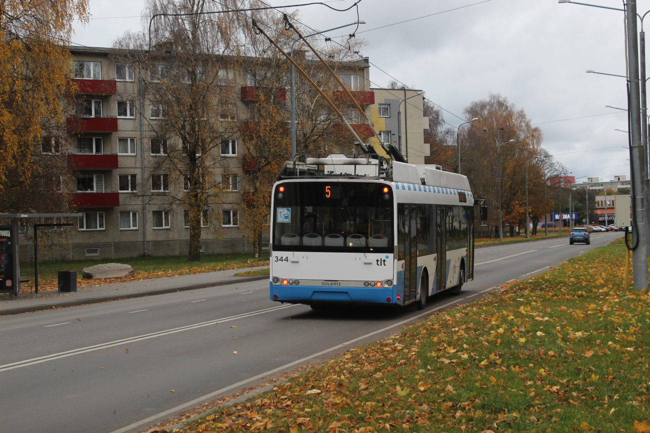 Таллин, Solaris Trollino III 12 AC № 344