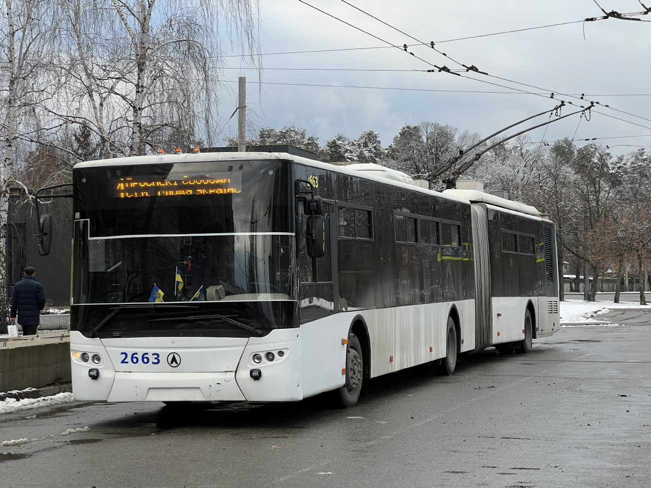 Киев, ЛАЗ E301D1 № 2663