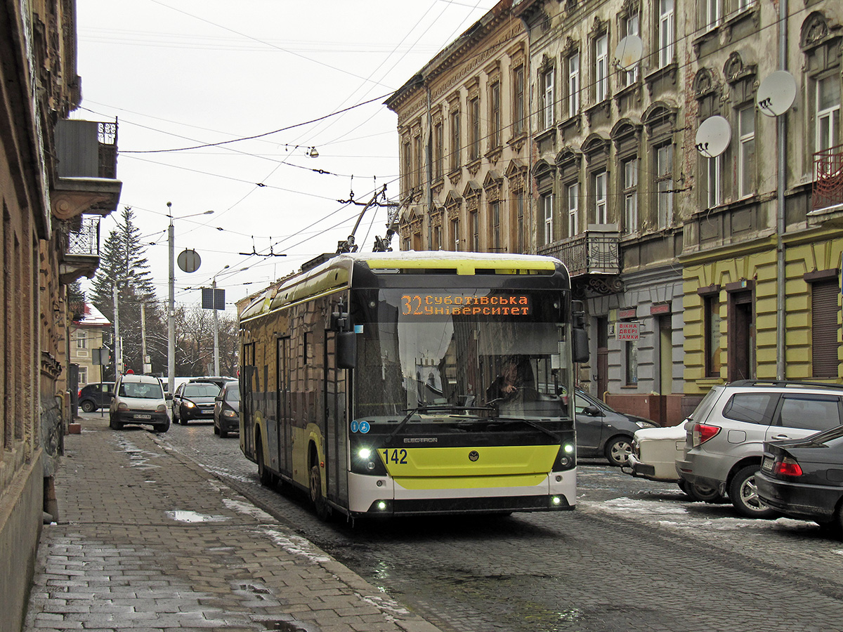 Львов, Electron T19102 № 142