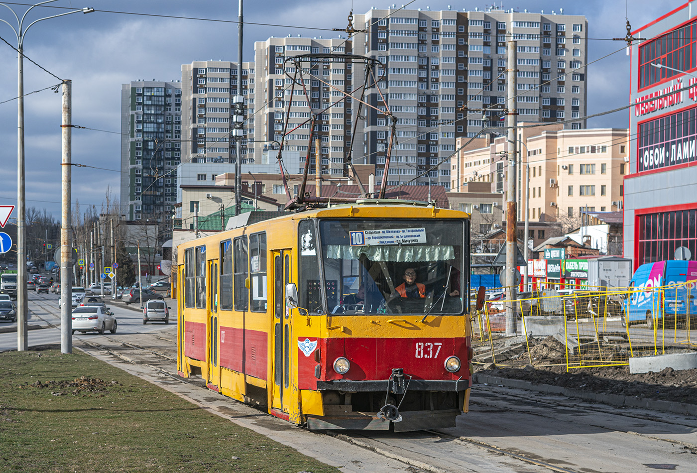 Rostov-na-Donu, Tatra T6B5SU # 837 Rostov-na-Donu, Tatra T6B5SU # 837
