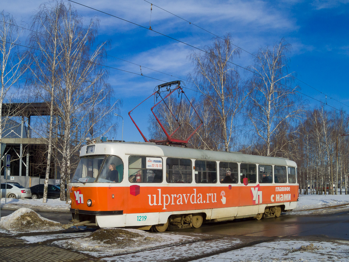 Uljanowsk, Tatra T3SU Nr 1219 Uljanowsk, Tatra T3SU Nr 1219