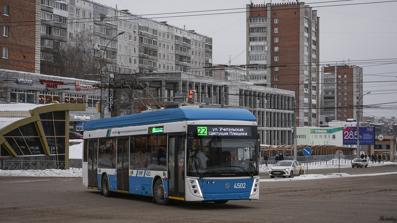 Новосибирск, УТТЗ-6241.01 «Горожанин» № 4502