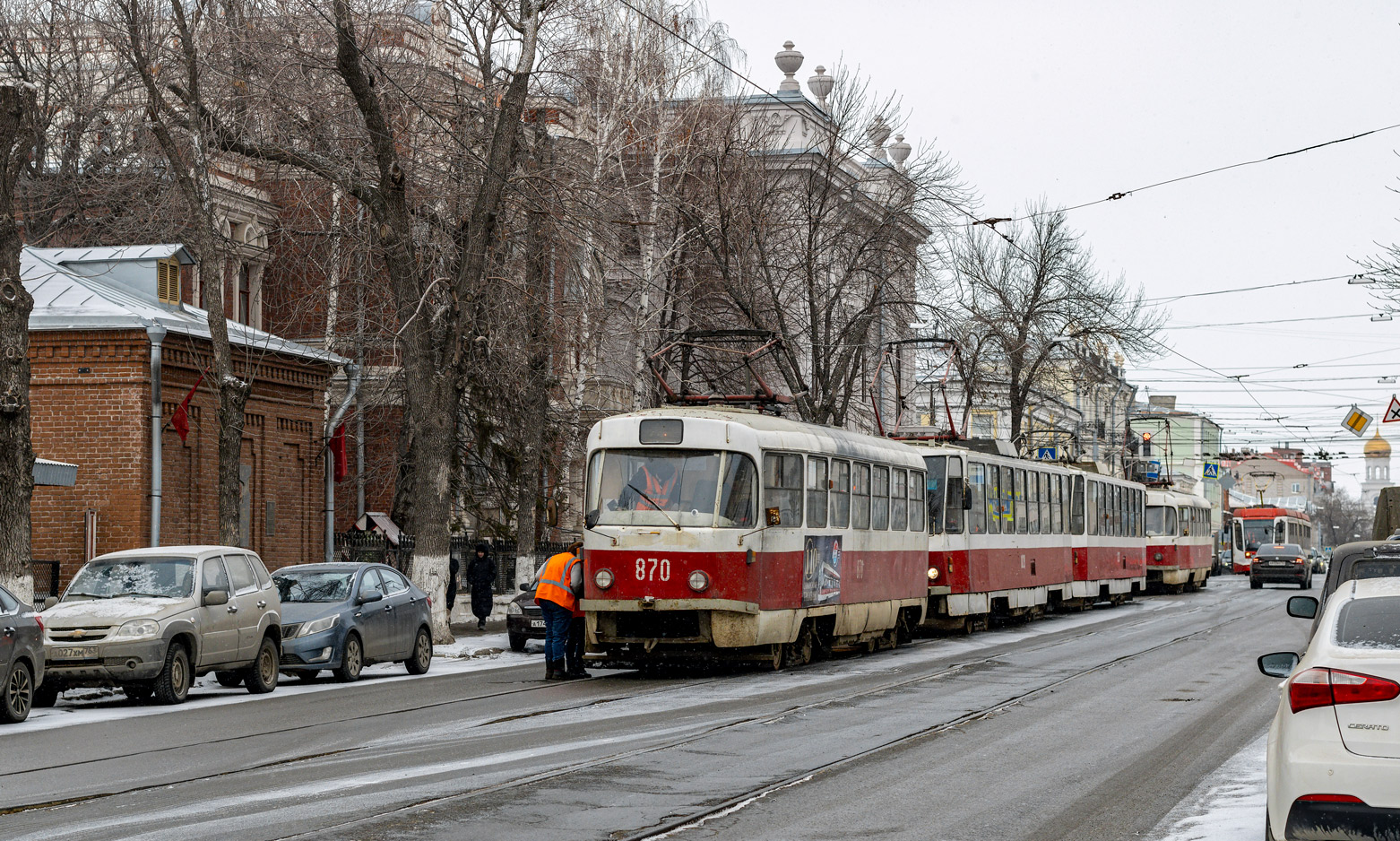 Самара, Tatra T3SU № 870; Самара — Происшествия
