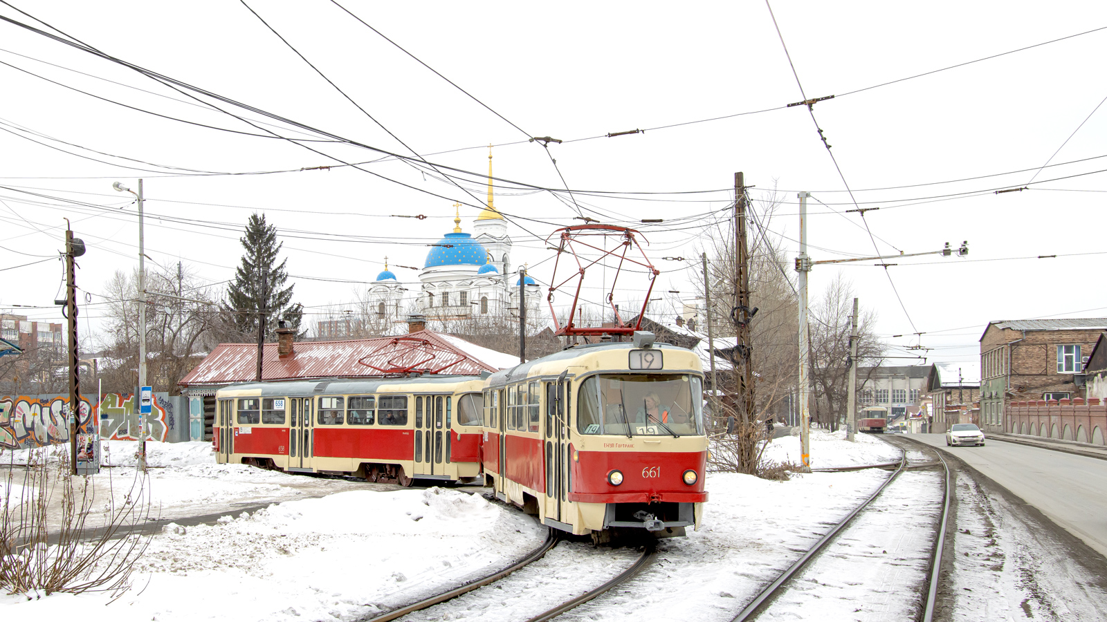 Екатеринбург, Tatra T3SU № 661