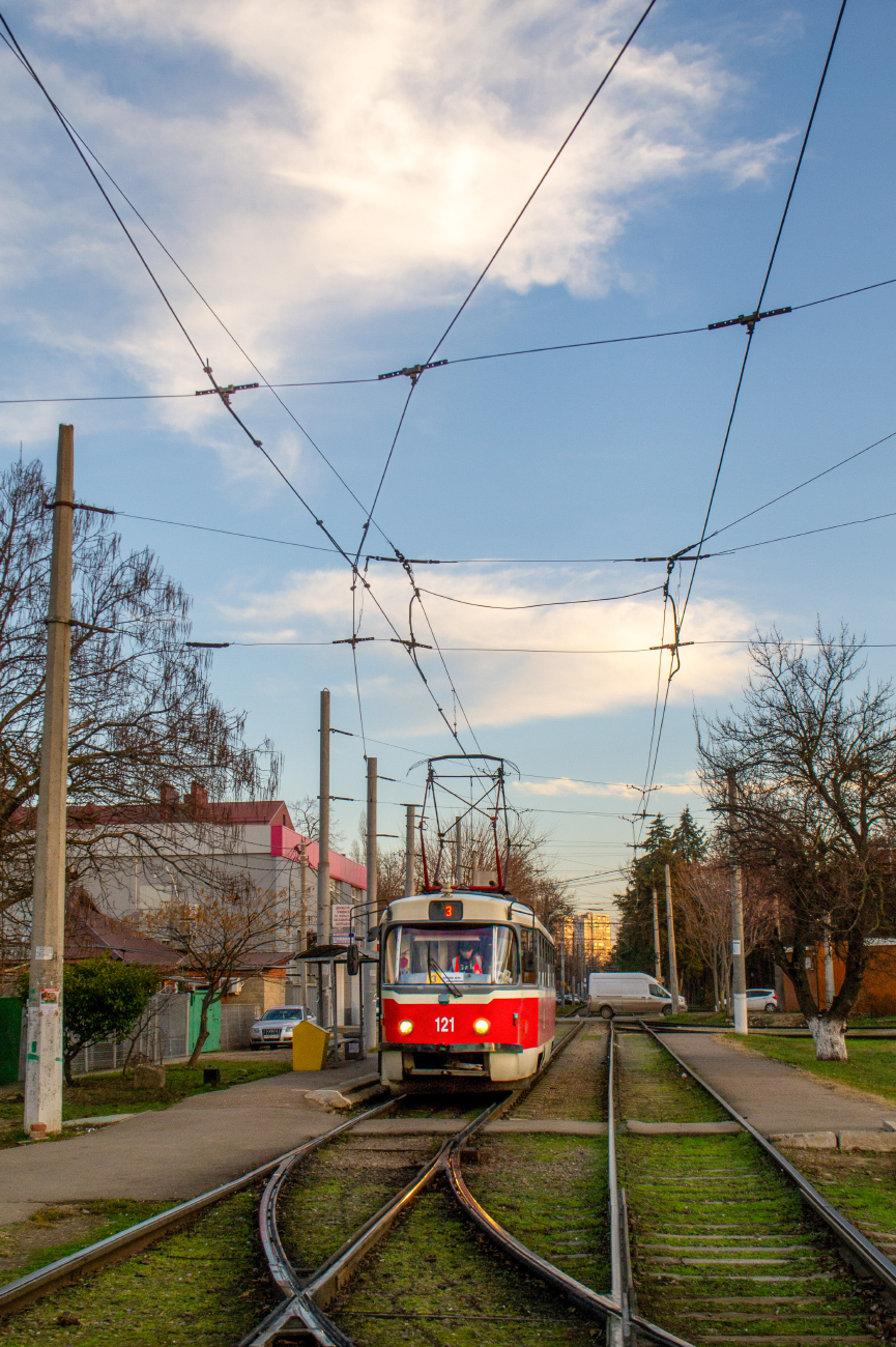 Краснодар, Tatra T3SU КВР МРПС № 121