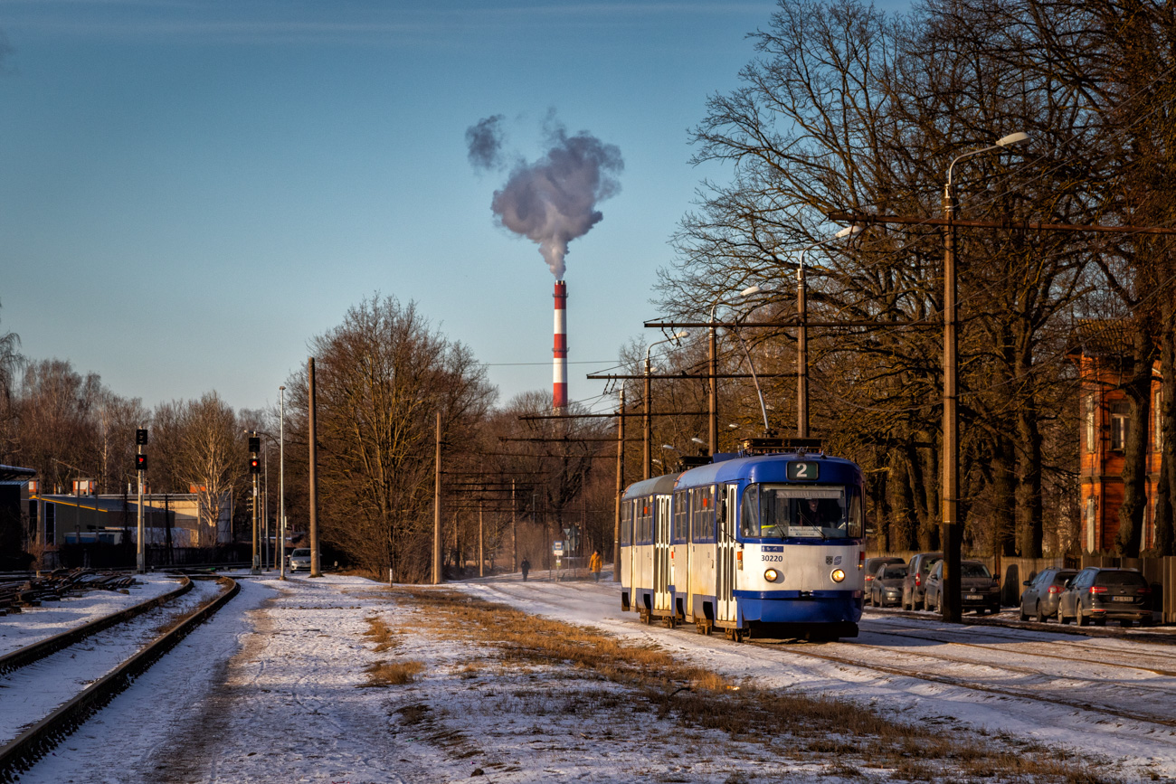 Riga, Tatra T3A # 30220