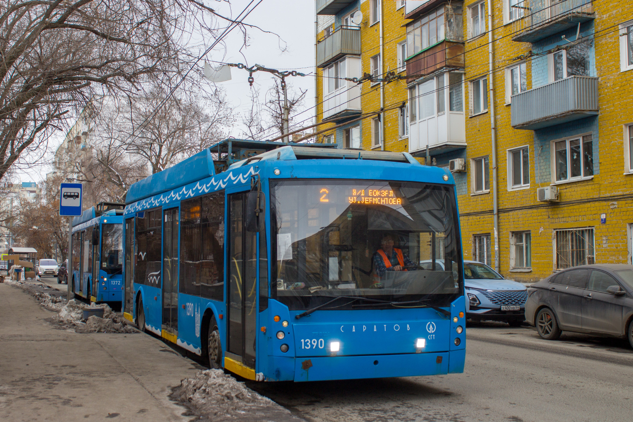 Саратов, Тролза-5265.00 «Мегаполис» № 1390