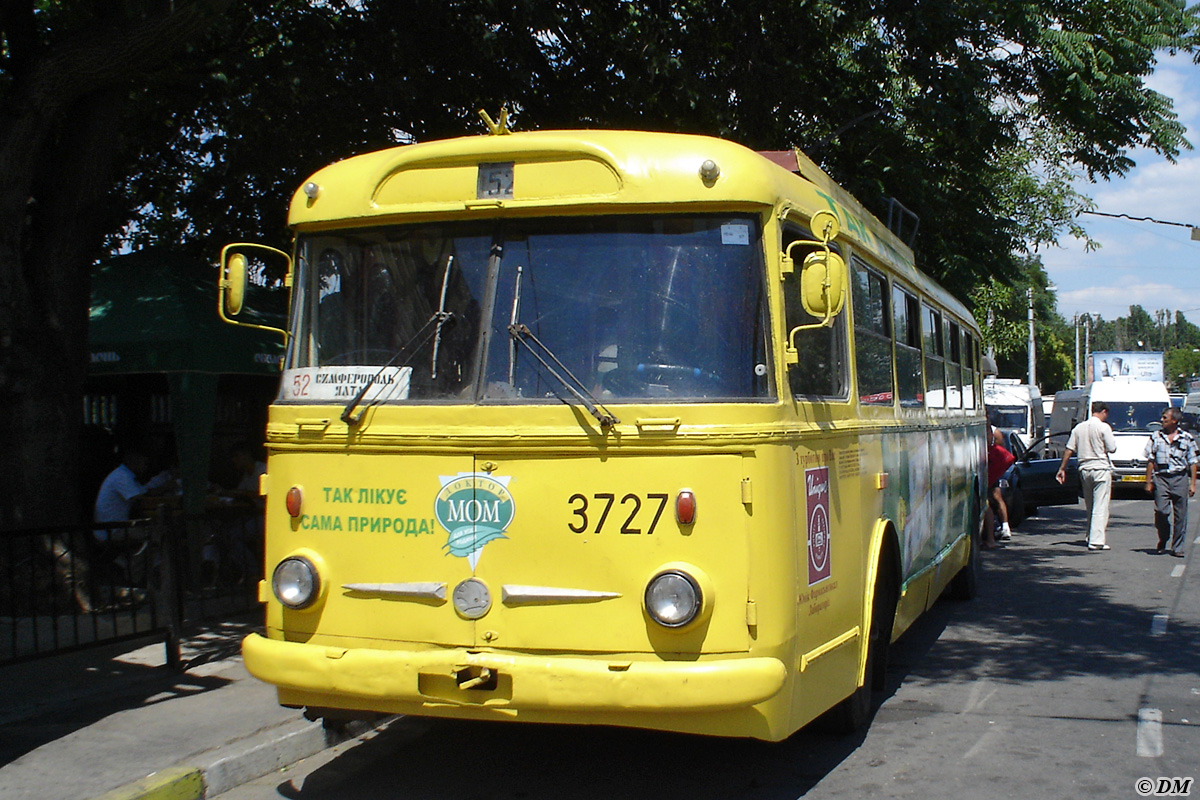 Крымский троллейбус, Škoda 9TrH27 № 3727