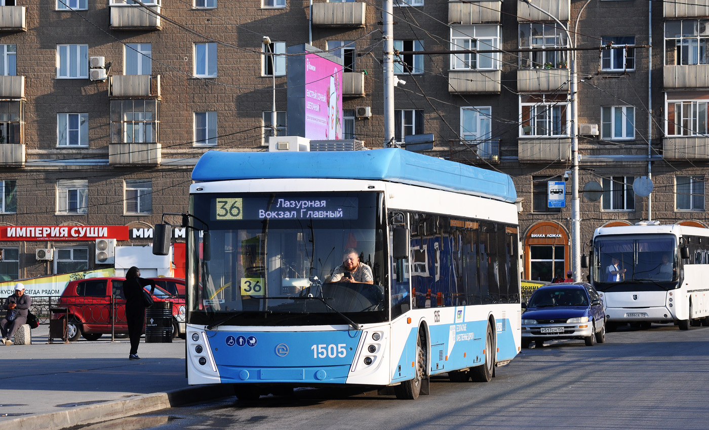 Новосибирск, УТТЗ-6241.01 «Горожанин» № 1505