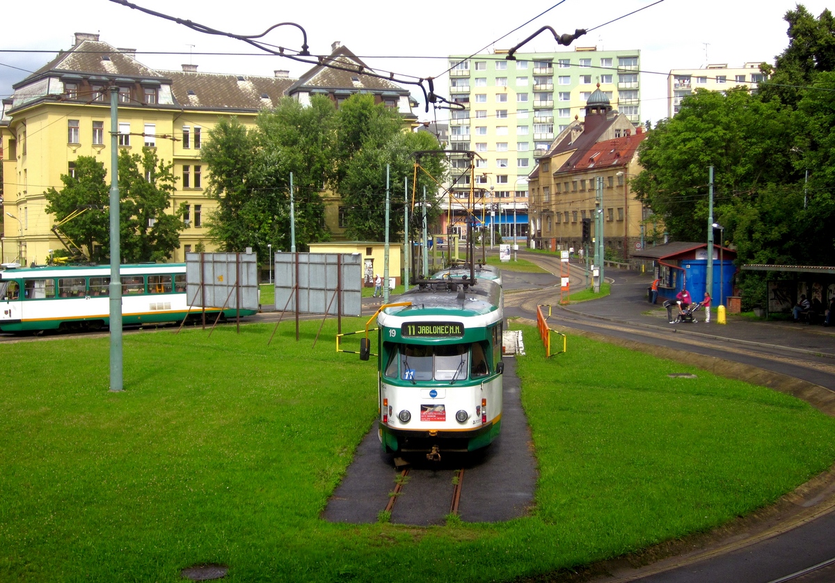 Либерец ― Яблонец-над-Нисой, Tatra T2R № 19 Либерец ― Яблонец-над-Нисой, Tatra T2R № 19