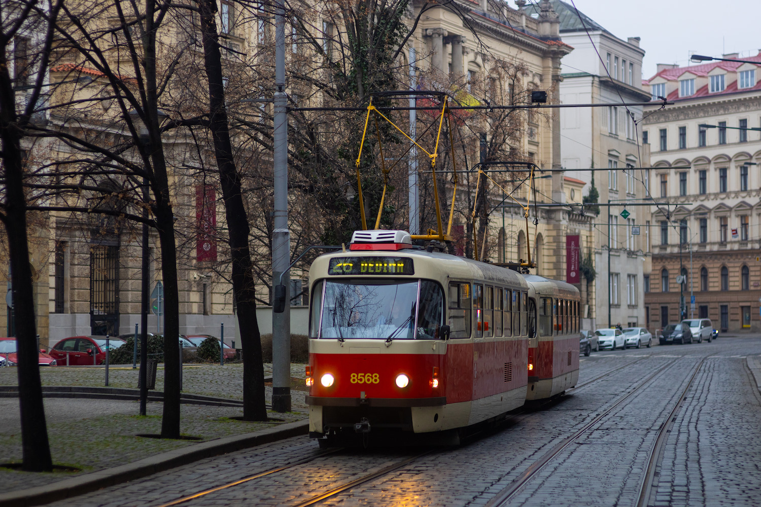 Прага, Tatra T3R.P № 8568