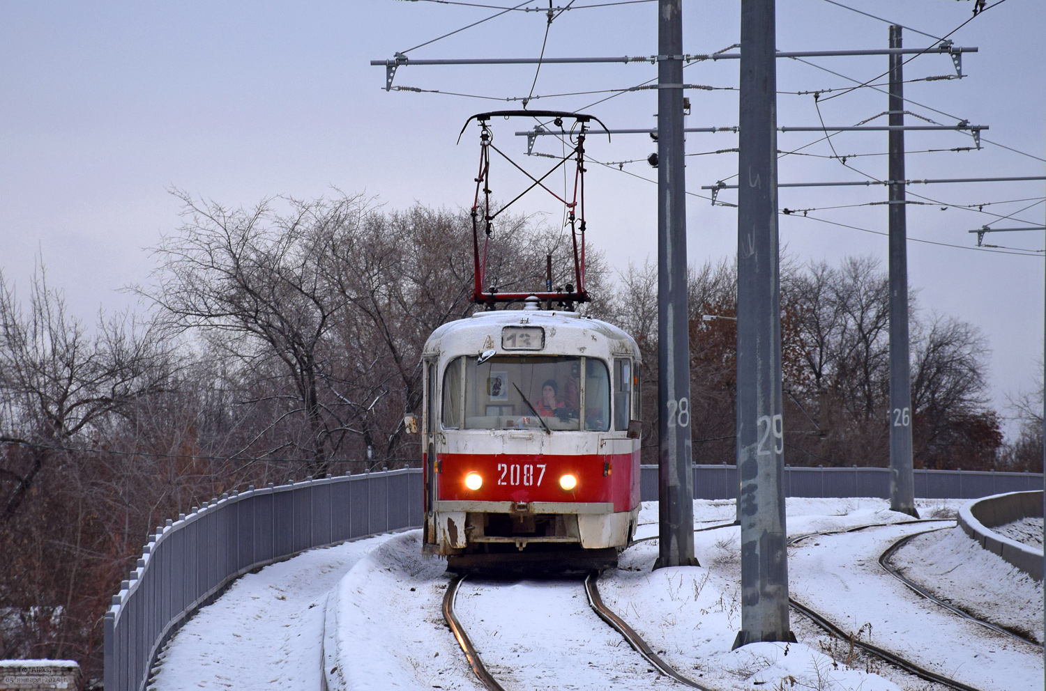 Samara, Tatra T3SU (2-door) Br. 2087