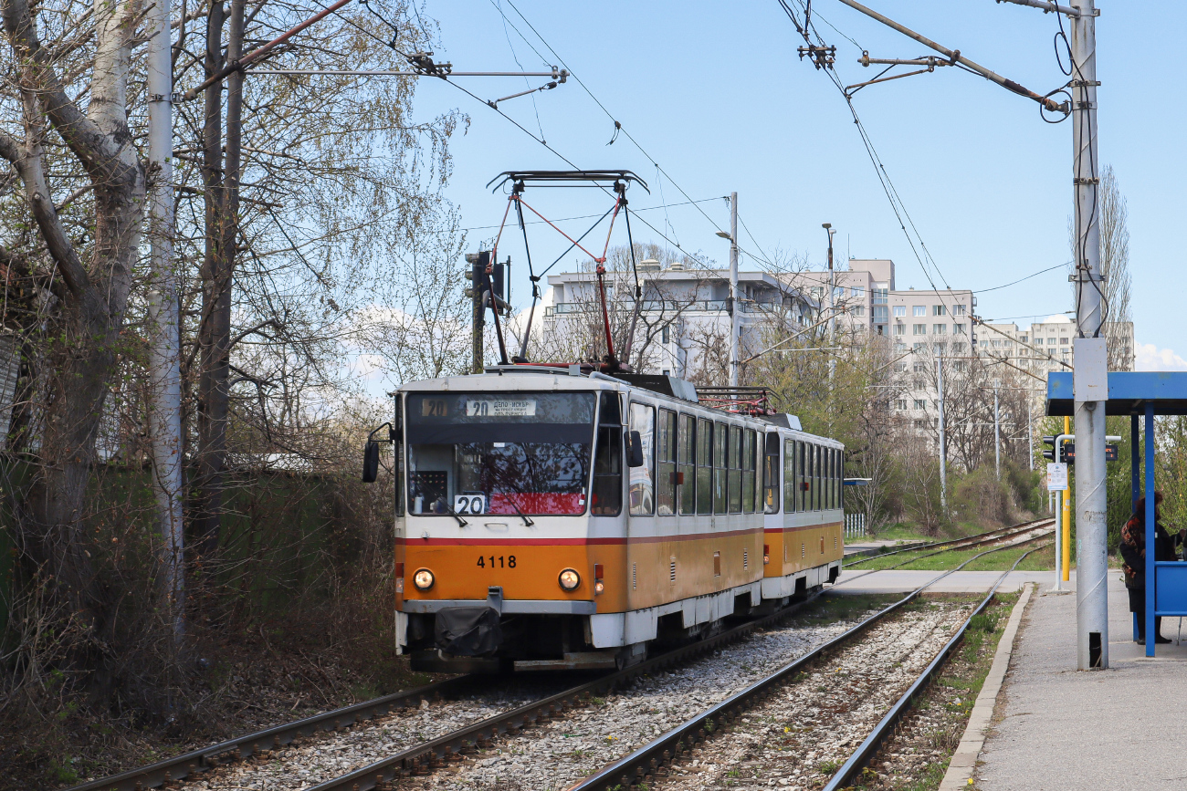 София, Tatra T6B5B № 4118