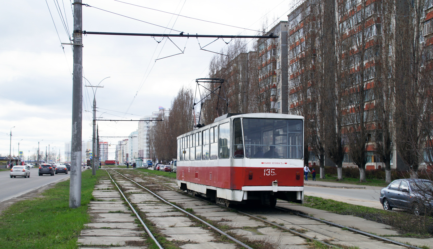 Липецк, Tatra T6B5SU № 135