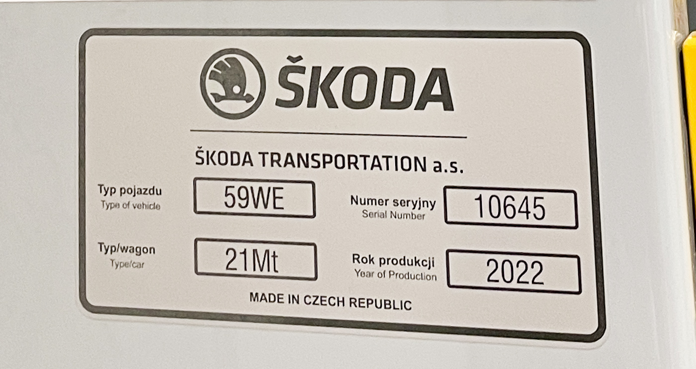 Варшава, Škoda 21Mt Varsovia № 9503