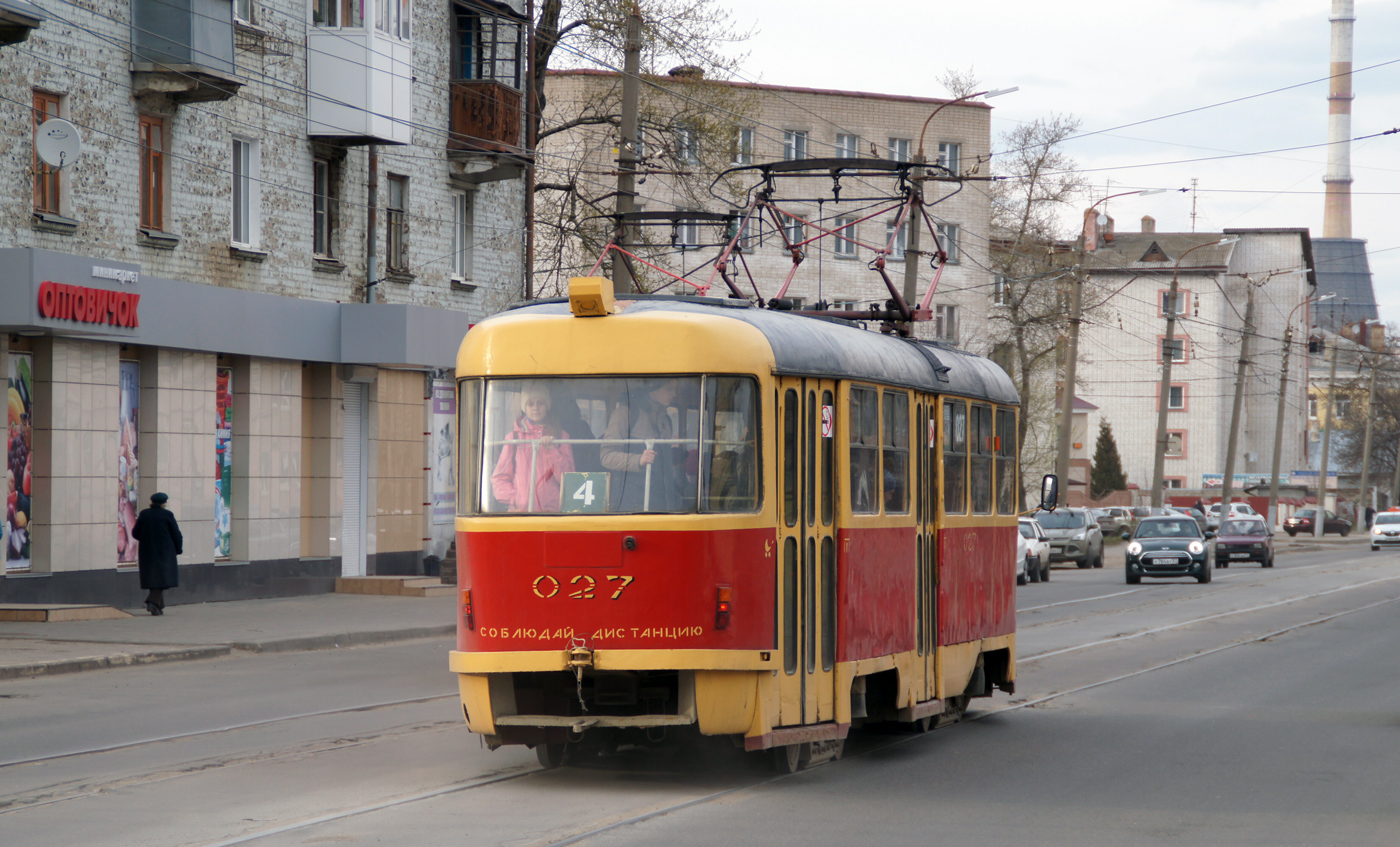 Oryol, Tatra T3SU № 027