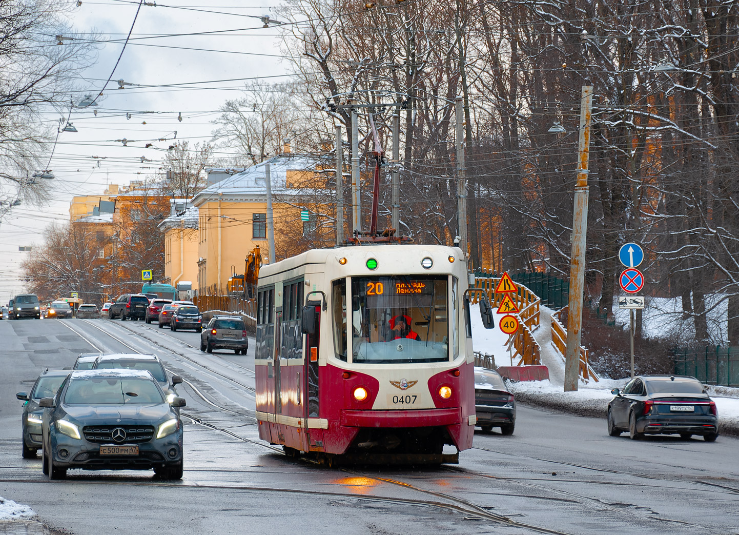 Санкт-Петербург, ЛМ-68М2 (мод. СПб ГЭТ) № 0407