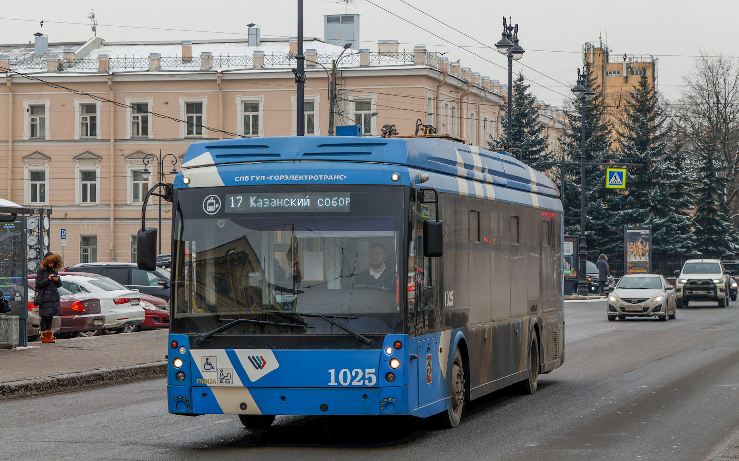 Санкт-Петербург, Тролза-5265.08 «Мегаполис» № 1025