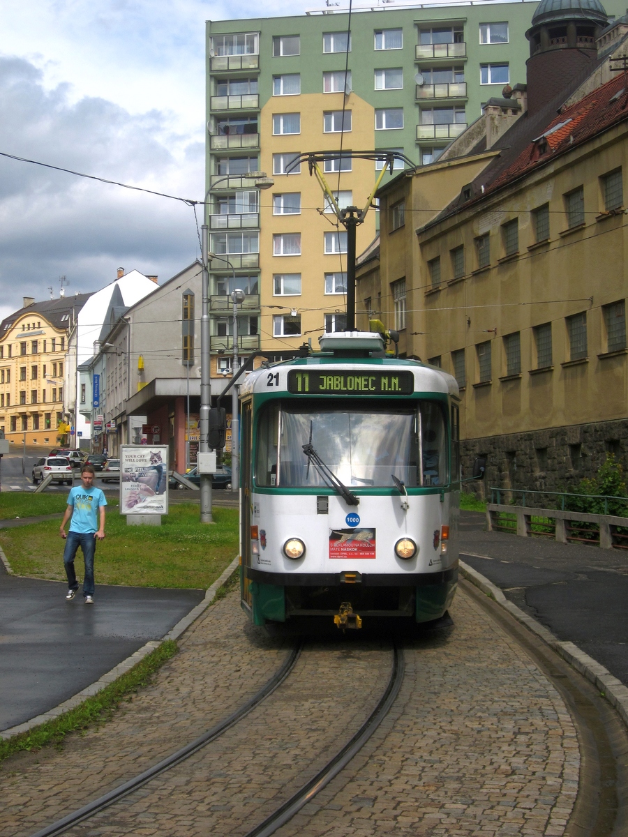 Либерец ― Яблонец-над-Нисой, Tatra T3R.PV № 21