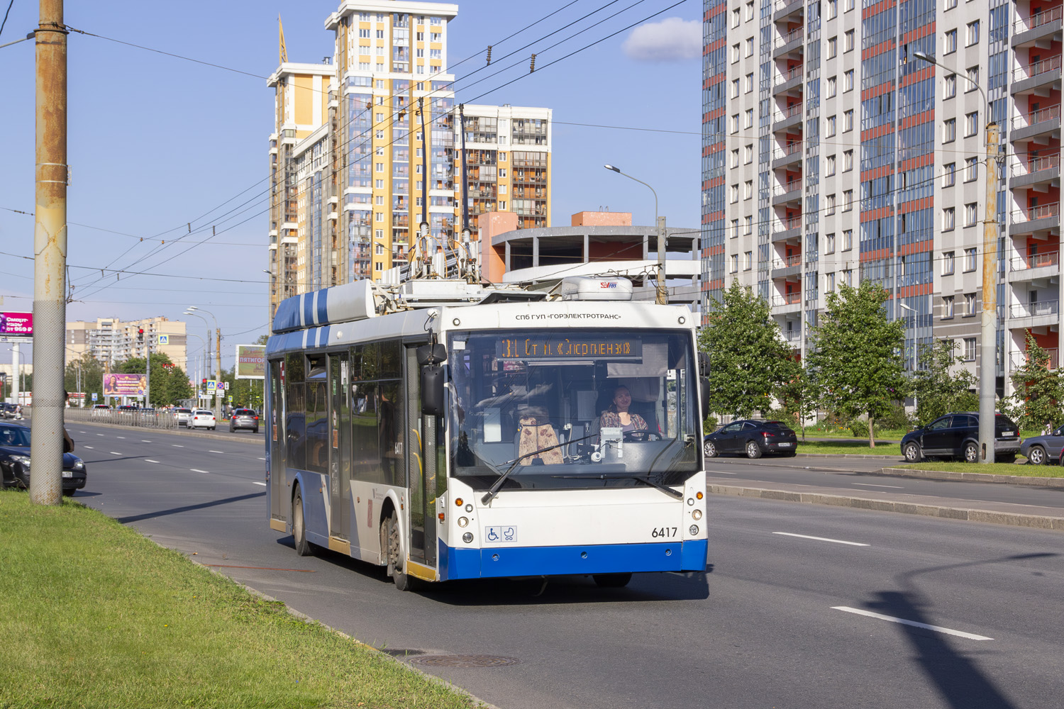 Санкт-Петербург, Тролза-5265.00 «Мегаполис» № 6417