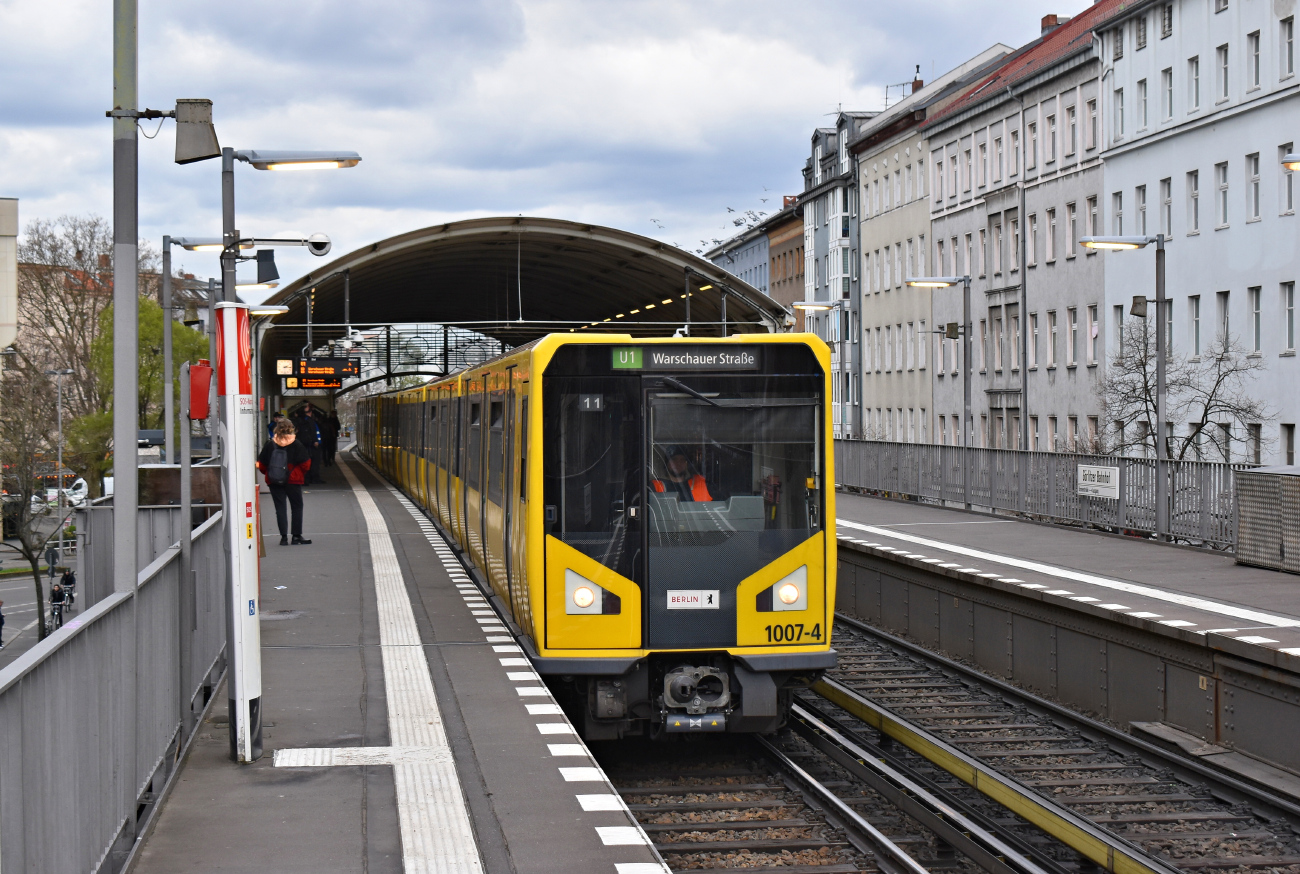 Берлин, BVG HK06 № 1007-4