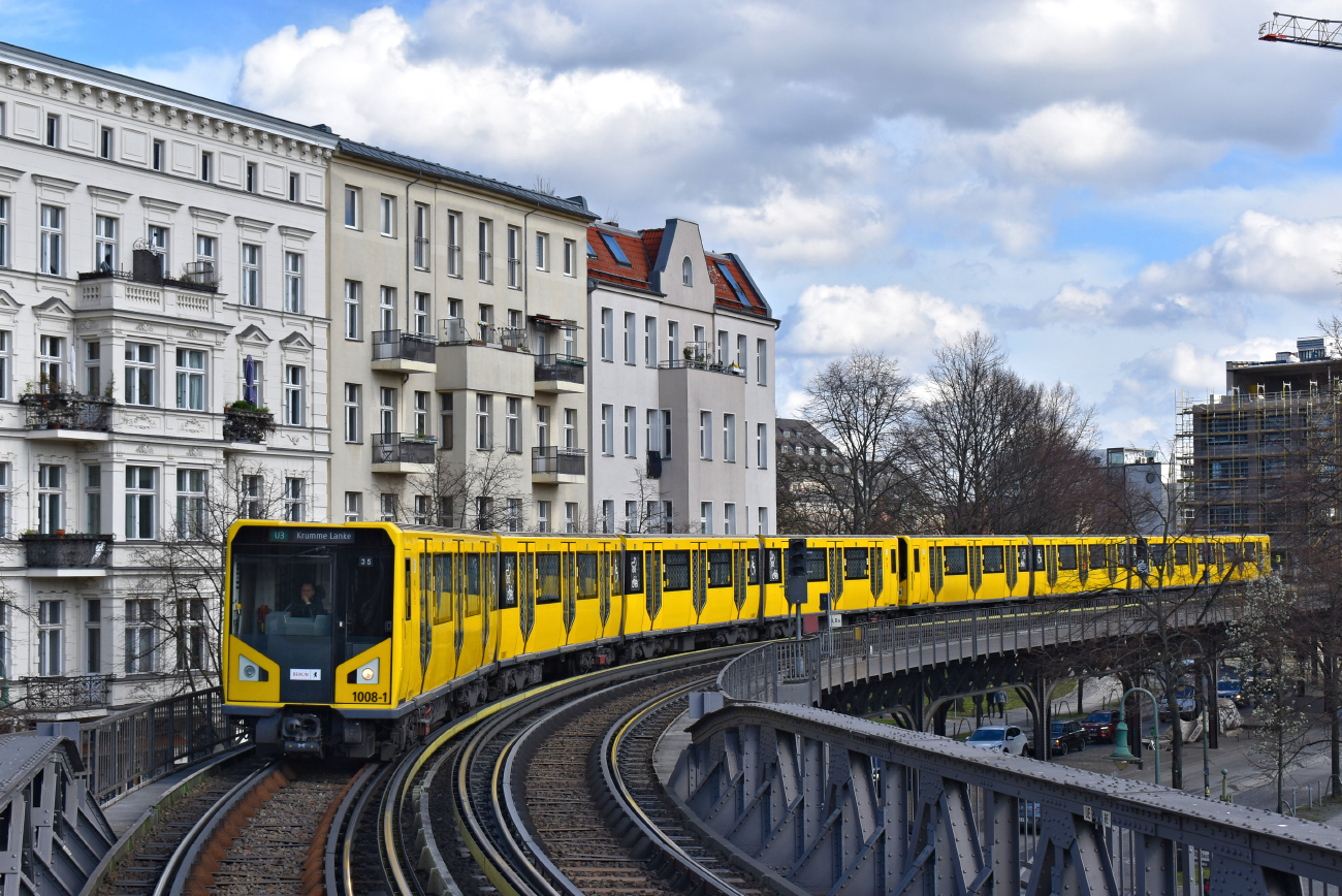 Берлин, BVG HK06 № 1008-1