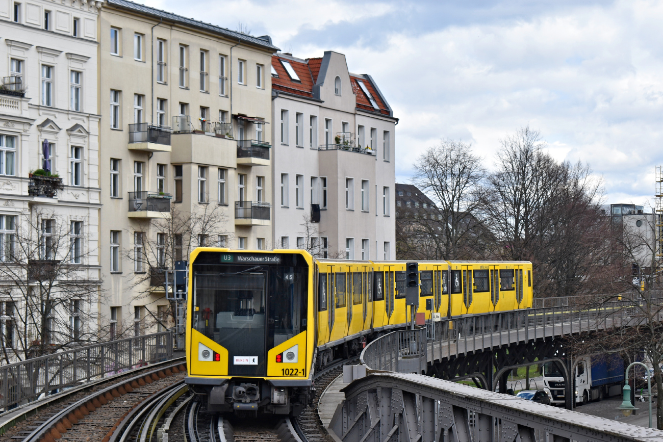 Берлин, BVG HK06 № 1022-1
