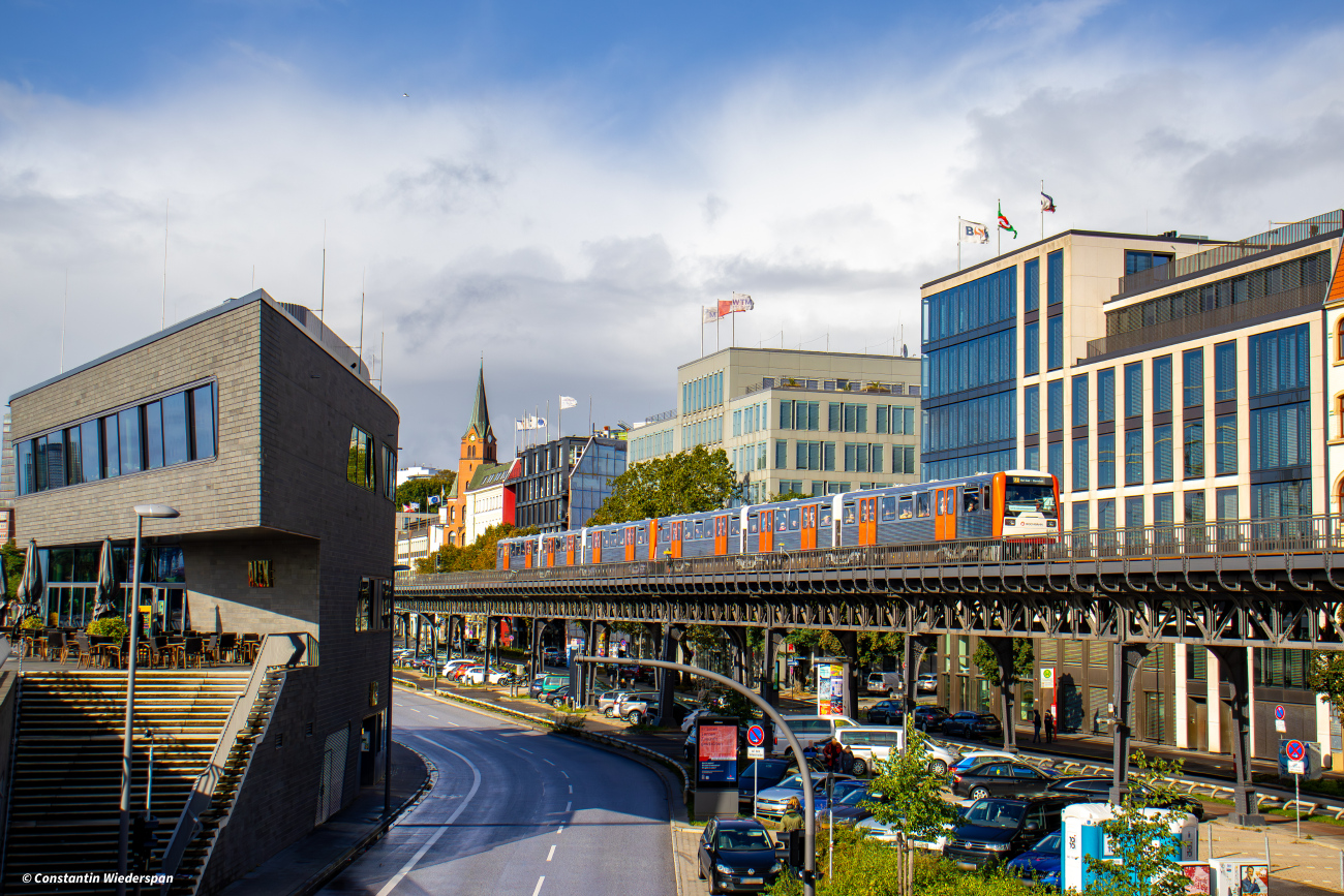 Hamburga, HHA DT3N № 842; Hamburga — U-Bahn — Linie U3