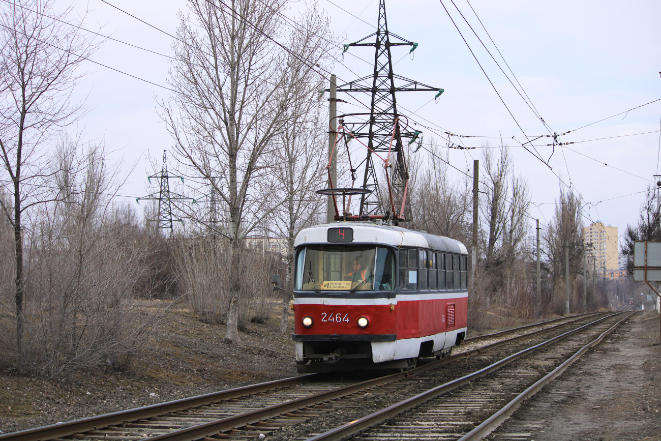 Volgograd, Tatra T3SU (2-door) č. 2464