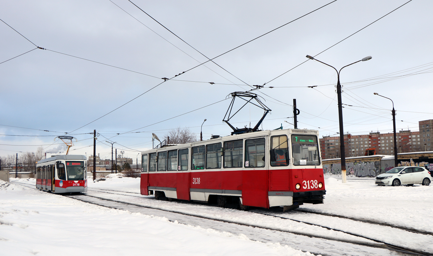Магнитогорск, 71-605 (КТМ-5М3) № 3138