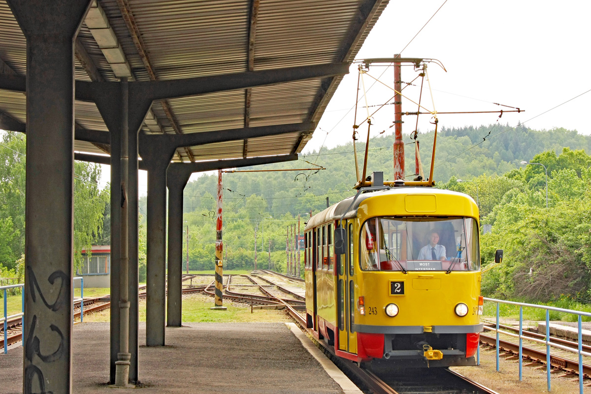 Мост ― Литвинов, Tatra T3M.3 № 243