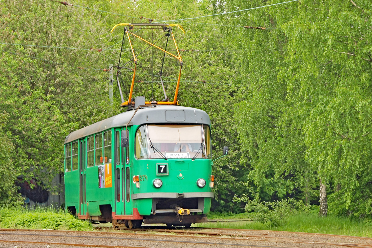 Мост ― Литвинов, Tatra T3SUCS № 274