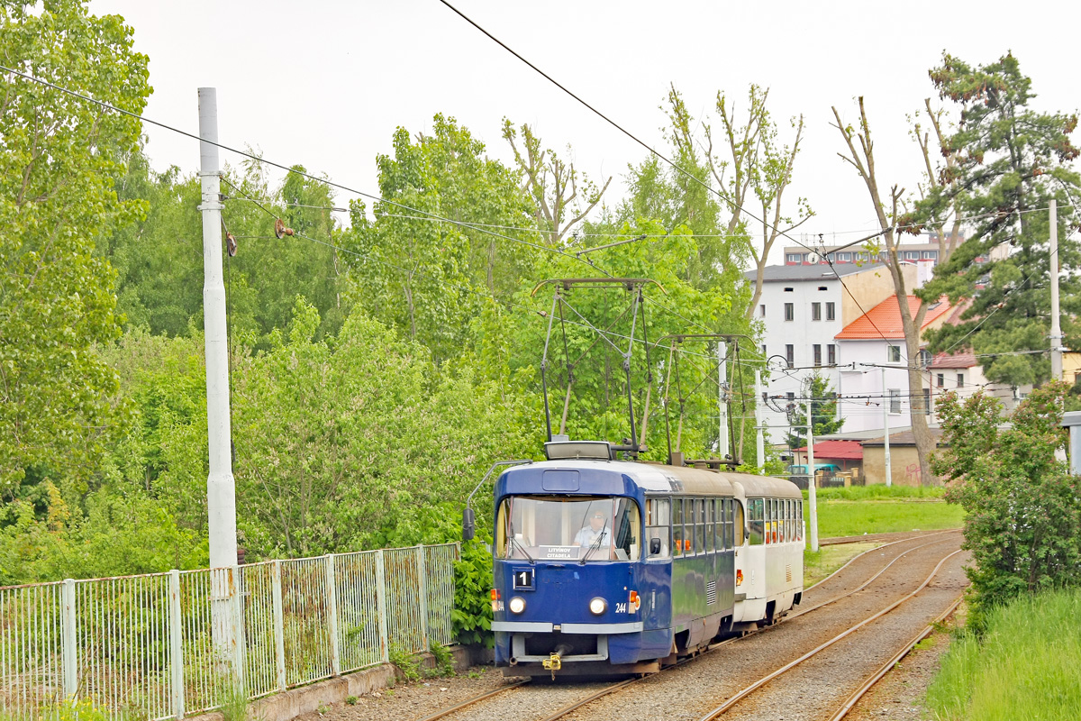 Мост ― Литвинов, Tatra T3M.3 № 244