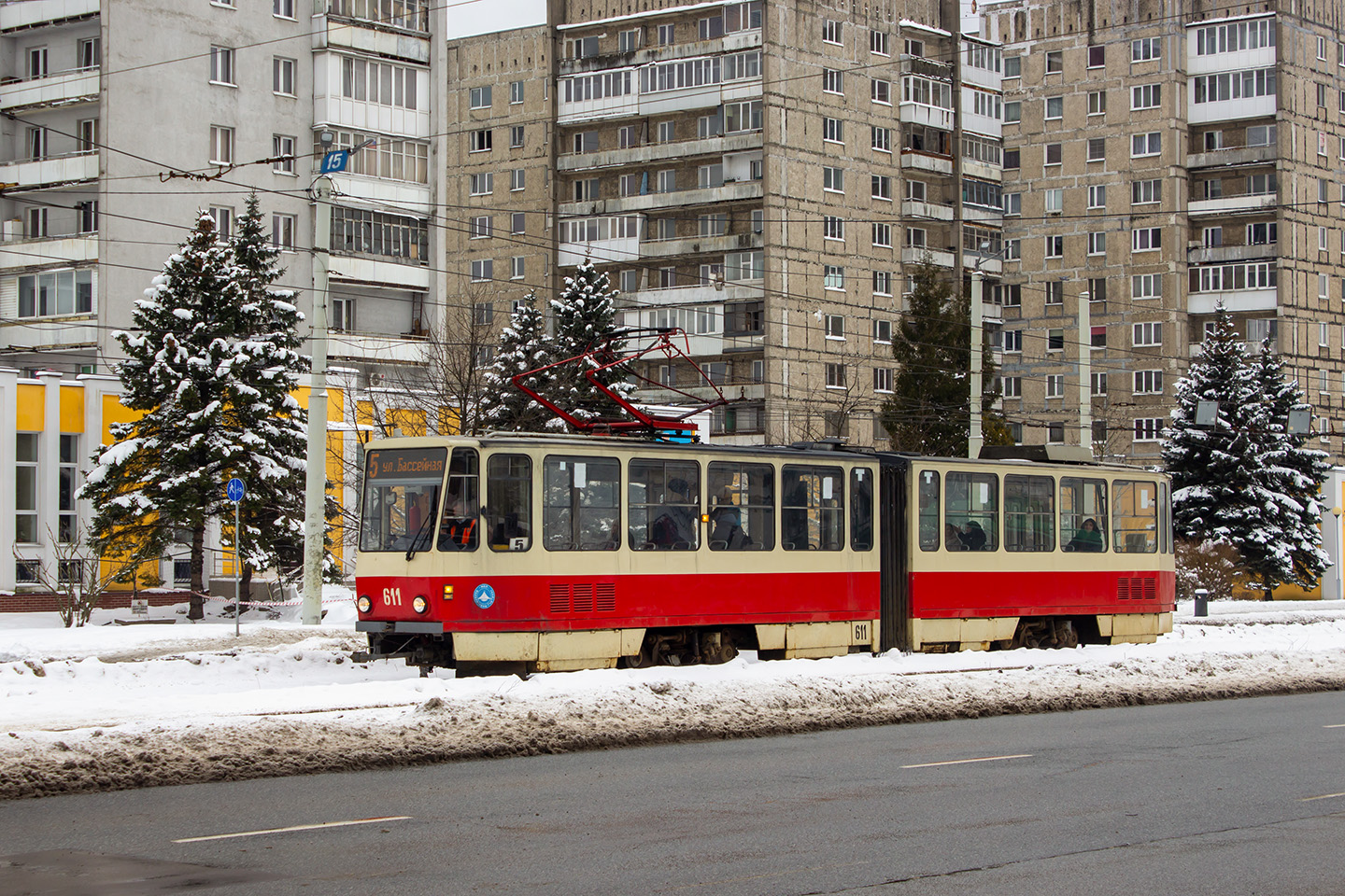 Калининград, Tatra KT4D № 611