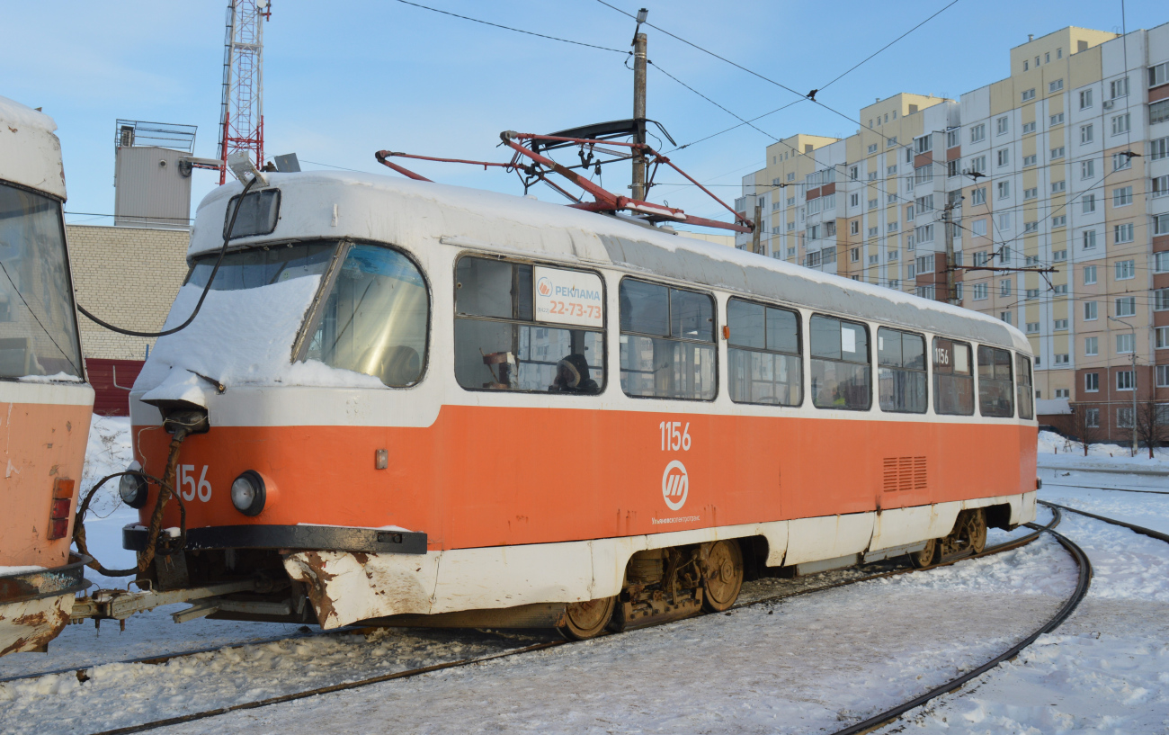 Ульяновск, Tatra T3SU № 1156
