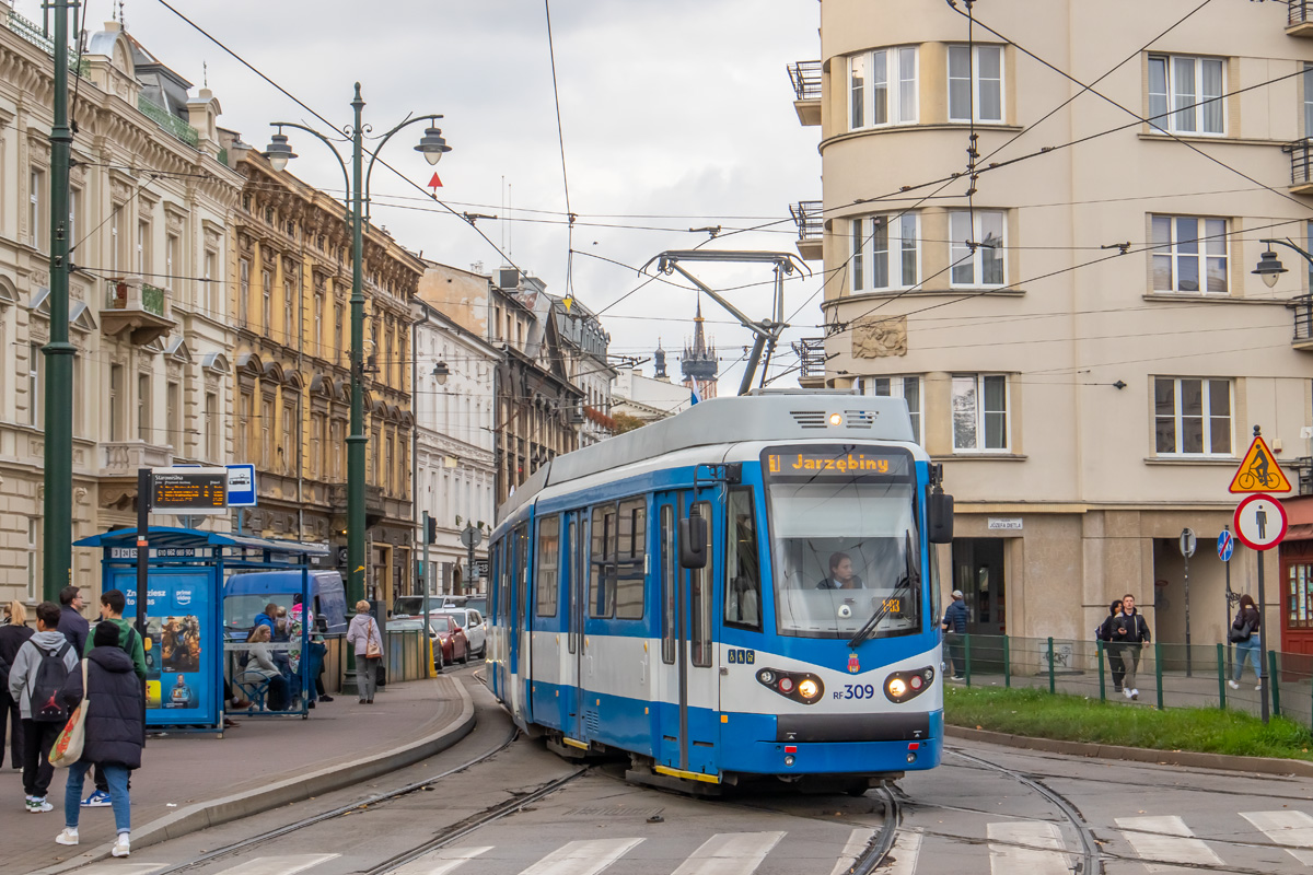Cracovia, Duewag/MPK GT8N Nr. RF309