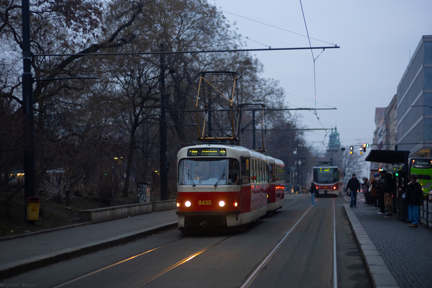 Прага, Tatra T3R.P № 8435