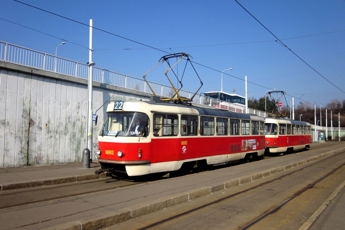 Praha, Tatra T3 nr. 6892